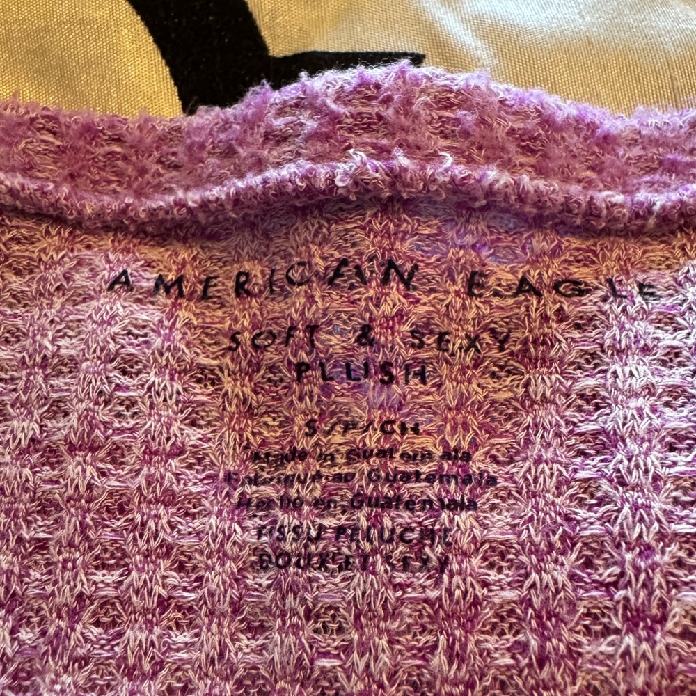 American Eagle Waffle Knit Shirt - Picture 2 of 2